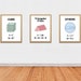 Mathematics Posters, Volume and Surface Area Formulas Posters Set ...