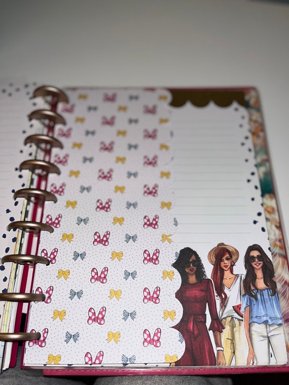 Classic Happy Planner Bookmark Dashboard Etsy