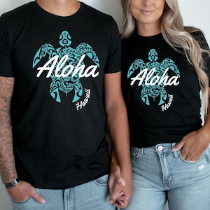 Aloha Hawaii T-shirt, Graphic Tee, Men&#39;s and Women&#39;s, kids, Aloha Shirt, Summer Tank, Family Shirt, Hawaii Vacation V-Neck