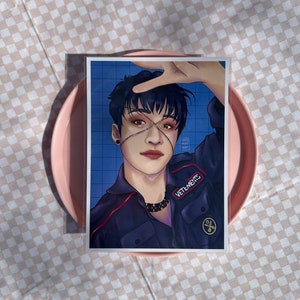 Stray Kids Bang Chan God&#39;s Menu Art Print | SKZ K-Pop Print Wall Art