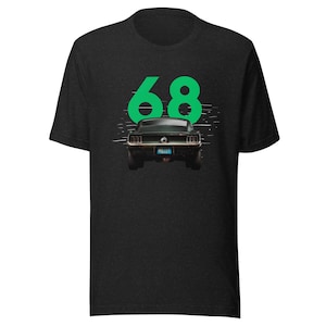 Bullitt shirt, ford mustang, mustang lover, 1968 ford mustang, gifts for him, ford