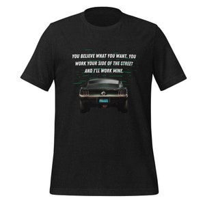 Bullitt shirt, ford mustang, mustang lover, 1968 ford mustang, gifts for him, ford