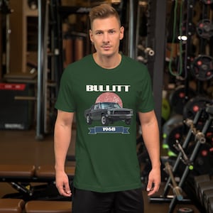 Bullitt shirt, ford mustang, mustang lover, 1968 ford mustang, gifts for him, ford