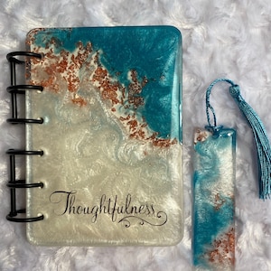 Resin Notebook/Handmade Resin Journal/Journal Set/ Personal Clutch Diary