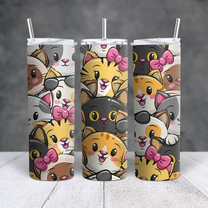Cat Pile Tumbler