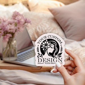 Custom Vinyl Decal – Personalized Name Sticker – Custom Text Decals for Tumblers, Laptops, Cars & More – Waterproof Vinyl Sticker