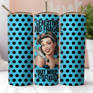 Copo sarcástico, copo engraçado, presente para ela, copo personalizado, caneca de viagem, copo/caneca personalizado, copo magro de 20 onças