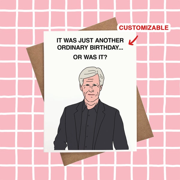 Keith Morrison Bday - Etsy