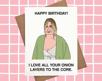 Tanya McQuoid - White Lotus - Jennifer Coolidge - You Got This - These Gays  - Birthday/Anniversary/Friendship Funny Meme Card