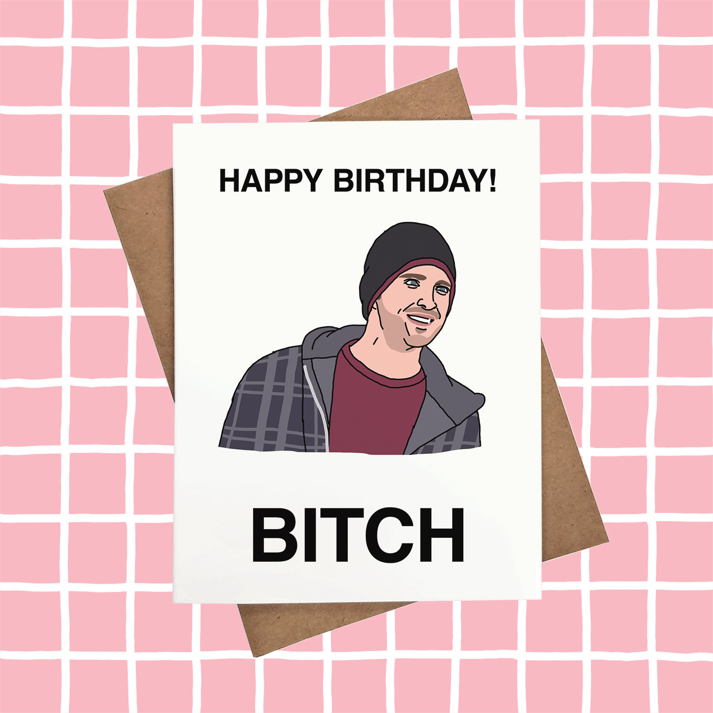 Jesse Pinkman Birthday Card Breaking Bad Card Customizable - Etsy Israel