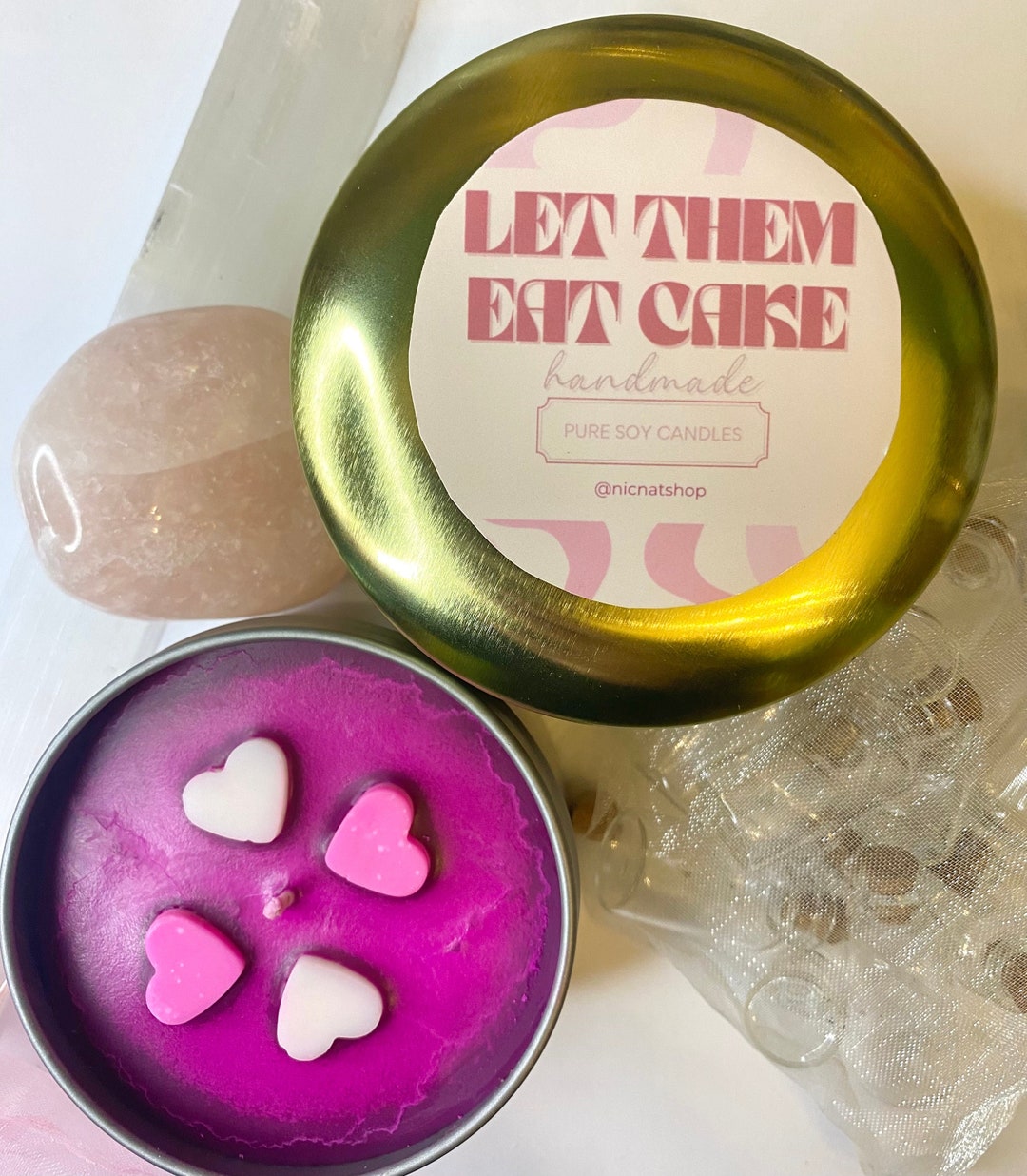 Handmade Pure Soy Candles Coconut Soy Blend Scented Aromatherapy Hand