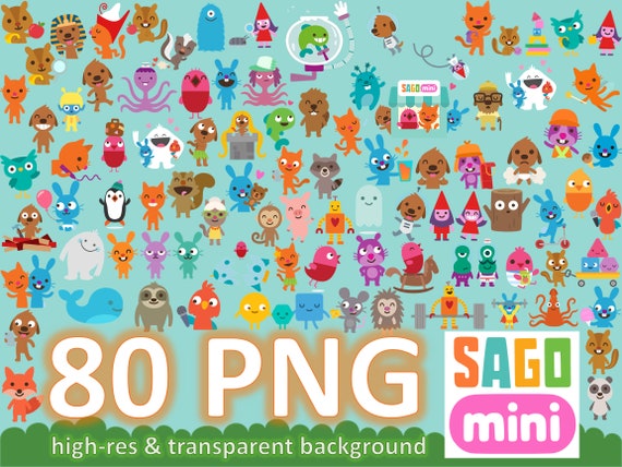 Sago Mini World Characters PNG Clipart Educational Game Children