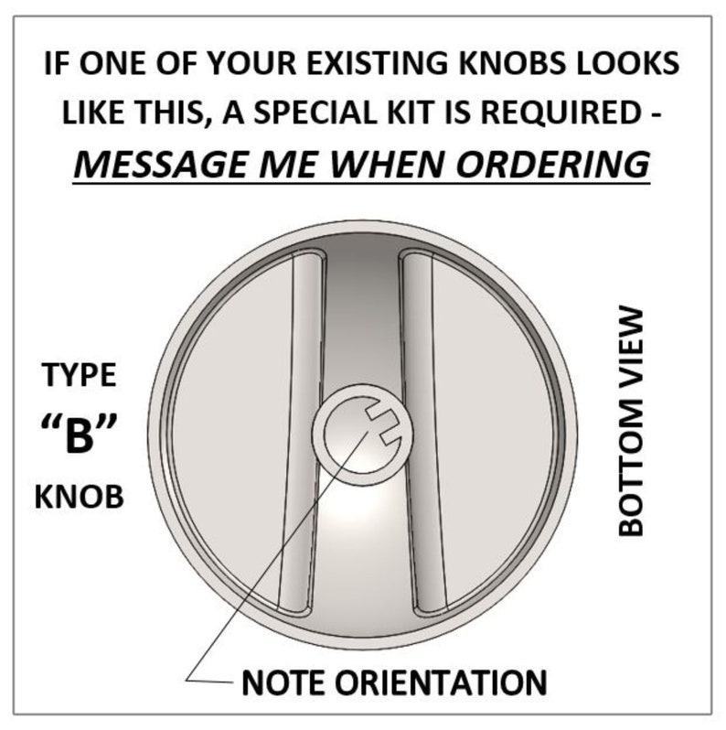 Bidet Knob Replacement/upgrade Kit for Neo 120 & Neo 185 some 185's