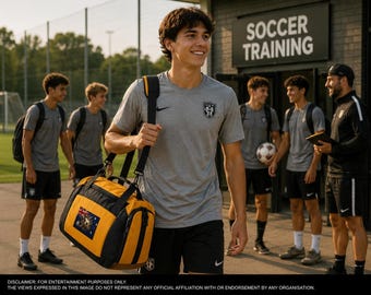 Bolsa de entrenamiento de fútbol con la bandera australiana / Bolsa deportiva australiana