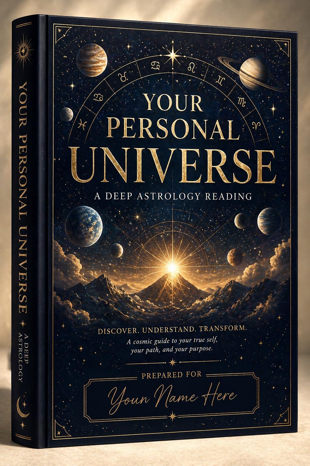 Personalized Astrology Birth Chart Reading Book: Natal Chart Analysis ...