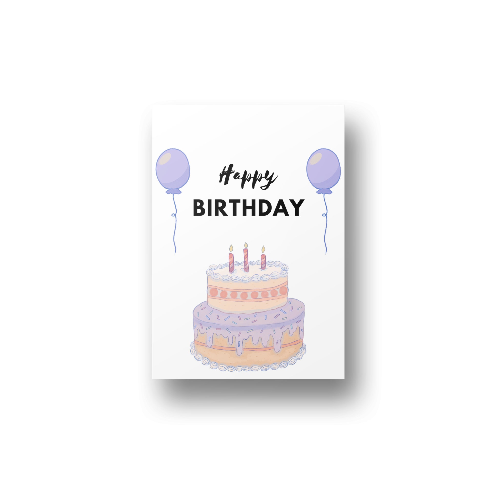 Personalized Birthday Card Printable Minimalistic Birthday Invitation Personalized Birthday Card Printable Minimalistic Birthday Invitation