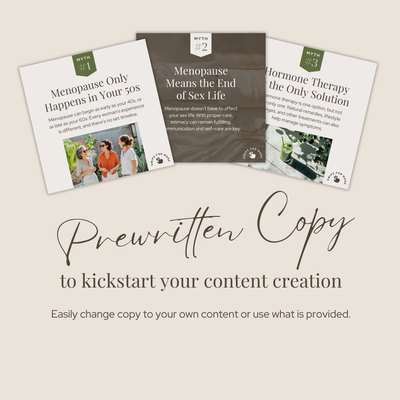 Instagram Carousel Templates for Menopause Coaches Hormone Social Media Womens Health Canva Templates Nutrition Instagram Wellness Coach