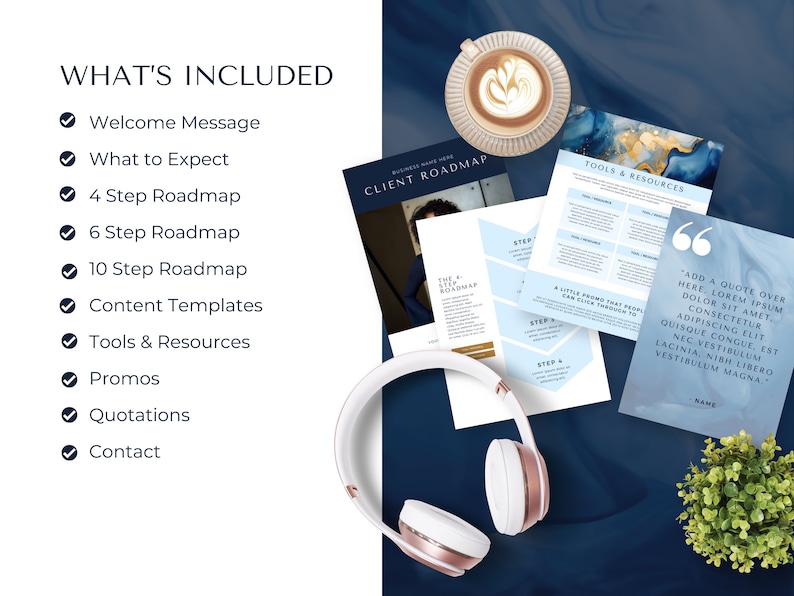 Virtual Assistant Client Roadmap, Client Onboarding, Canva Template ...