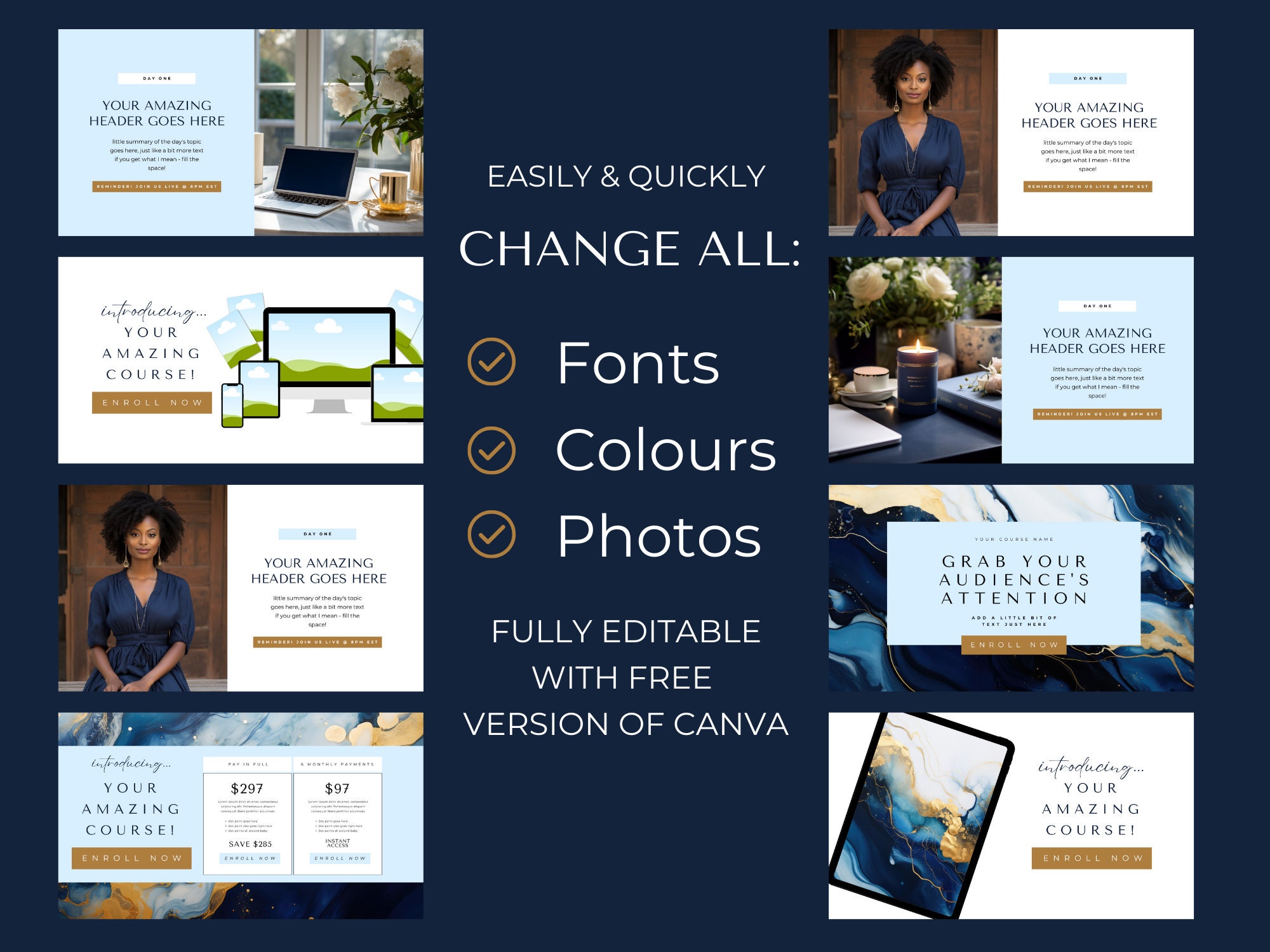 Create Group Design Facebook Group Template, INSTANT DOWNLOAD, Facebook Group Canva ...