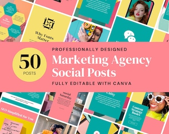 Agencia de Marketing Publicaciones de Instagram Marketing Digital Plantillas de Canva Gestor de Redes Sociales Squarespace Emprendedor Creación de Contenido de IG