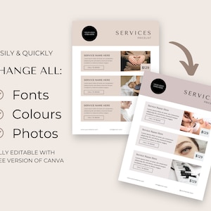 Doula Templates Editable Canva Flyer Template Postpartum Doula Handout Birth Doula Brochure Doula Marketing Birth Worker Lactation Template