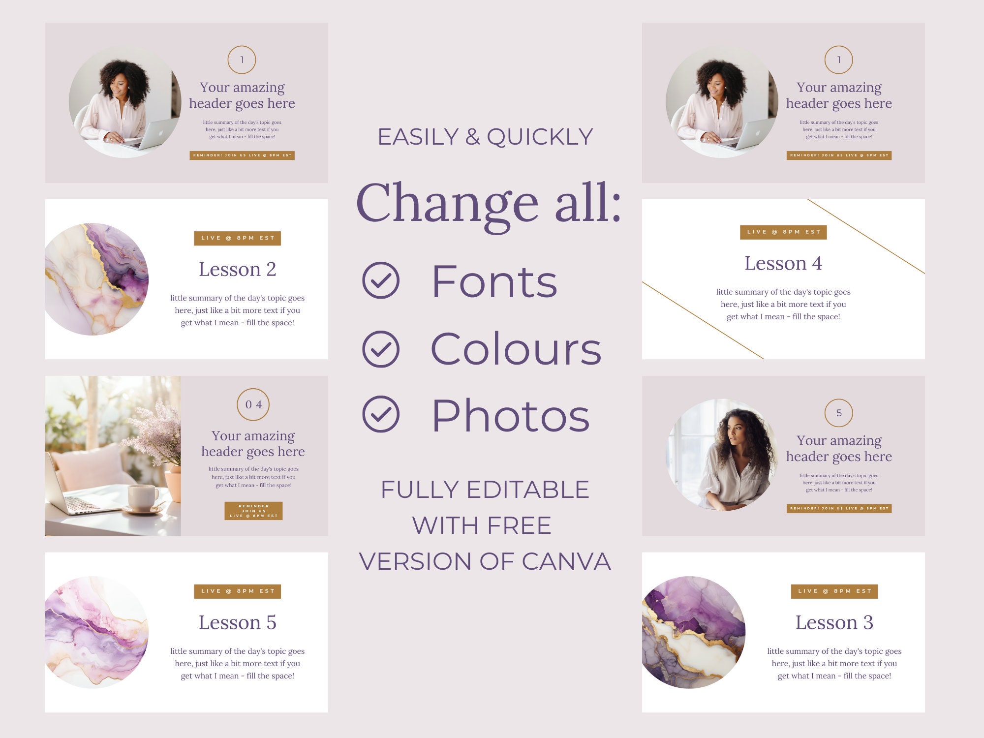 Facebook Event Template INSTANT DOWNLOAD Canva Event Covers Course Facebook Event Template INSTANT DOWNLOAD Canva Event Covers Course