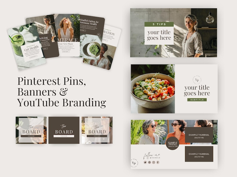Menopause Coach Bundle, Womens Wellness, Hormonal Health, Editable Canva Template, Social Media Kit, Done-for-you e-book, 1 Page Website