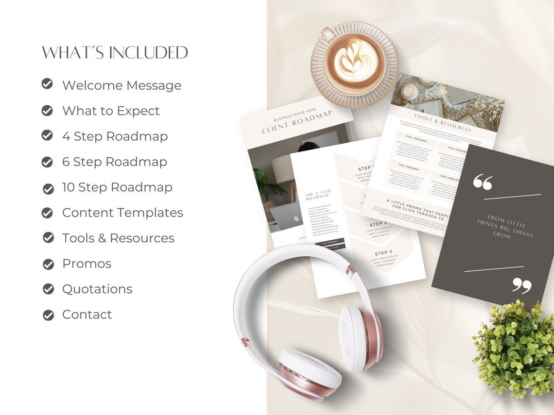 Virtual Assistant Client Guide Virtual Assistant Client Roadmap Canva Template Onboarding Guide Client ...