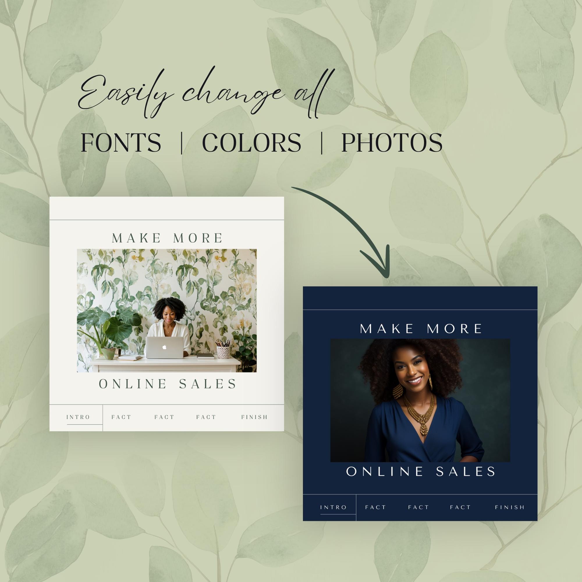 Instagram Carousel Templates Canva Template for Course Creators ...
