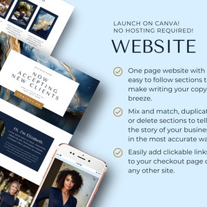 Virtual Assistant Bundle, VA Starter Kit, Editable Canva Template ...
