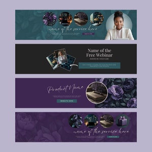 Coach LinkedIn Canva Editable Template Course Creator Profile Personal Branding Professional Linkedin Banner Cover Online Entrepreneur