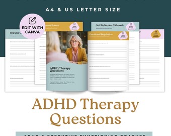 ADHD Therapy Questions Coping Strategies Emotional Regulation Self-Esteem Behavioral Insights Therapy Tools for Neurodiversity Mental Health
