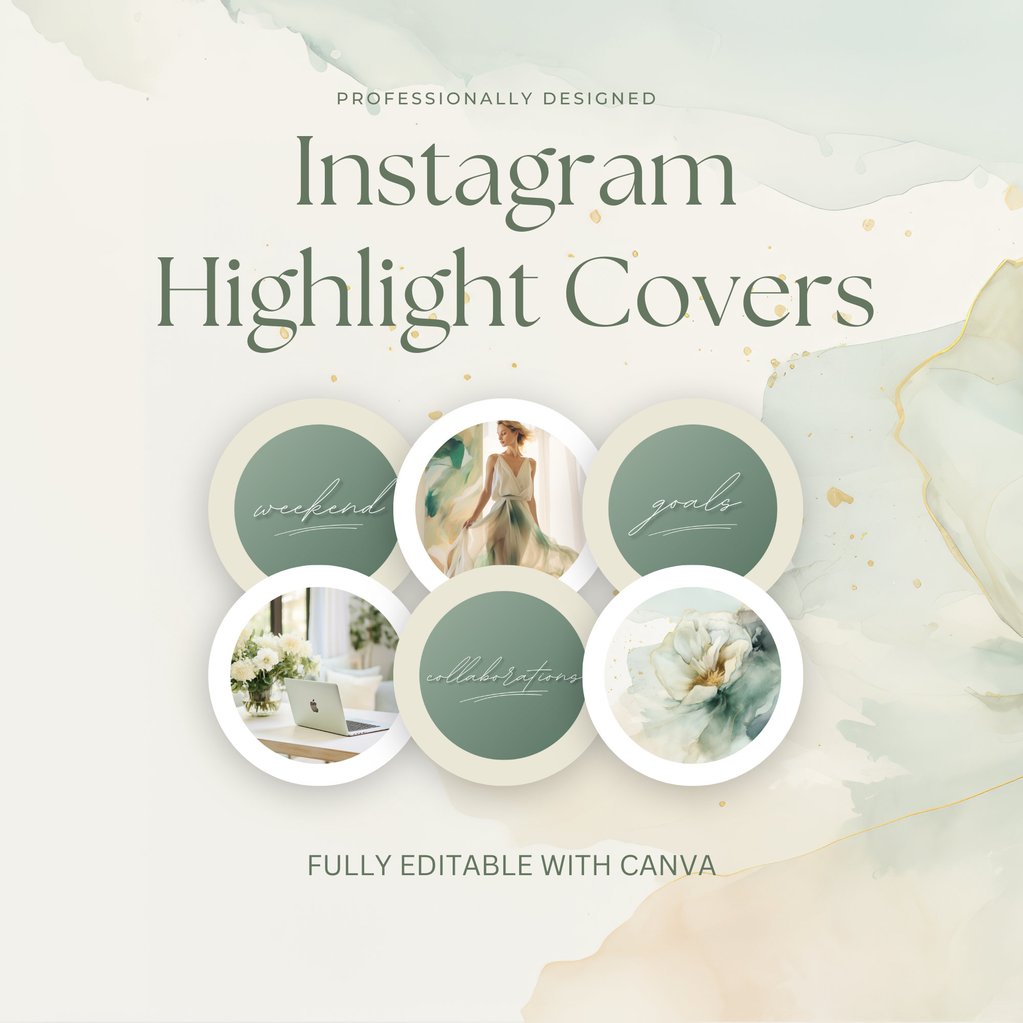 Instagram Highlight Covers, INSTANT DIGITAL DOWNLOAD, Instagram Story ...