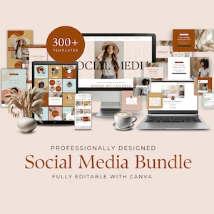 Social Media Bundle for Coaches Course Creators Virtual Assistants Small Business Social Media Manager Instagram Pinterest LinkedIn EH019
