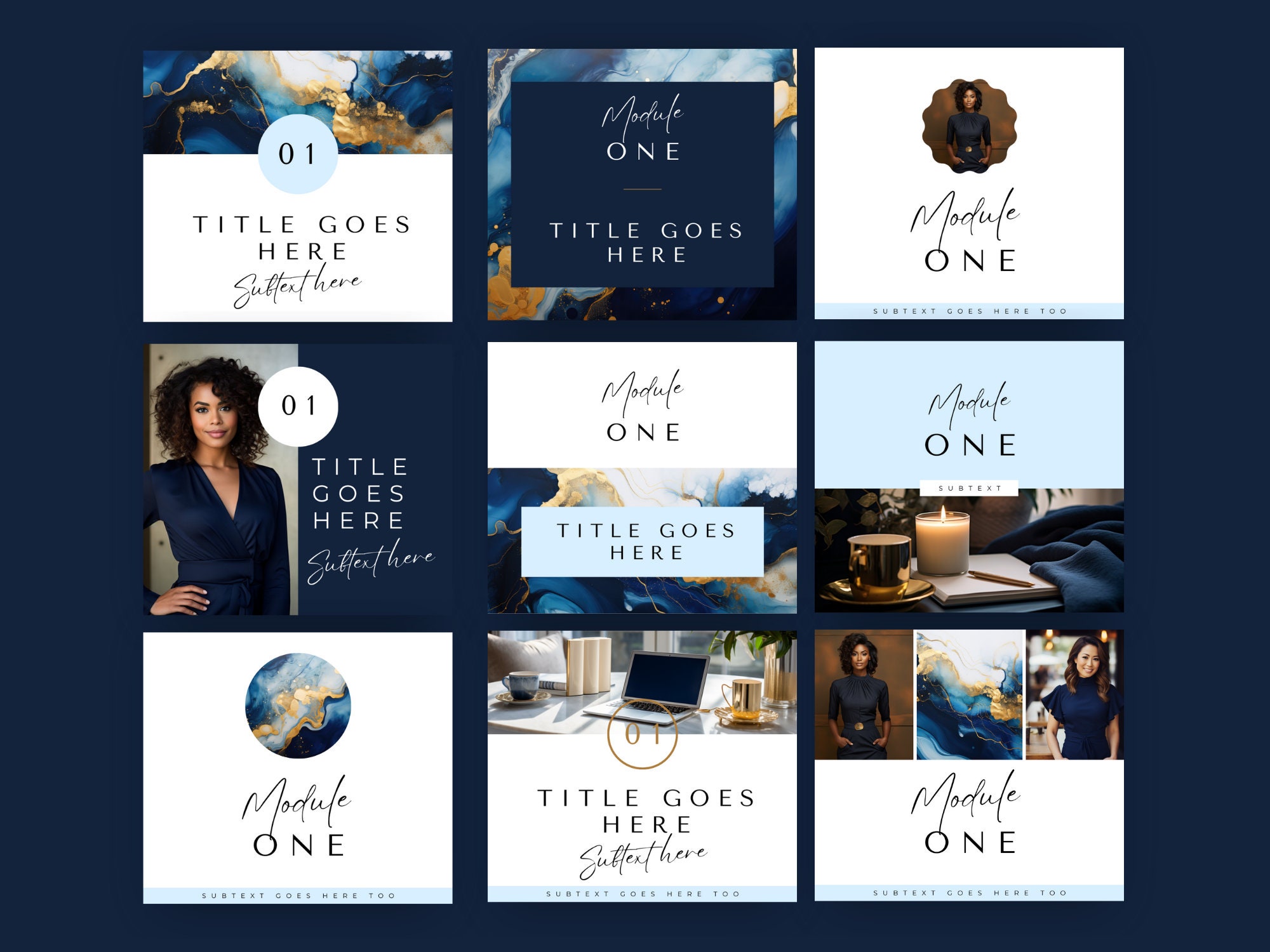 Module Course Tile Canva Design Sample Module Cover Templates, Course Creator Templates, Online Course Module ...
