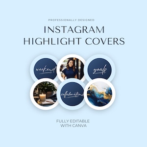 Instagram Highlight Covers, INSTANT DOWNLOAD, Instagram Story Highlight Icons, Aesthetic Ig Highlights, Neutral Instagram Story Icon, EH014