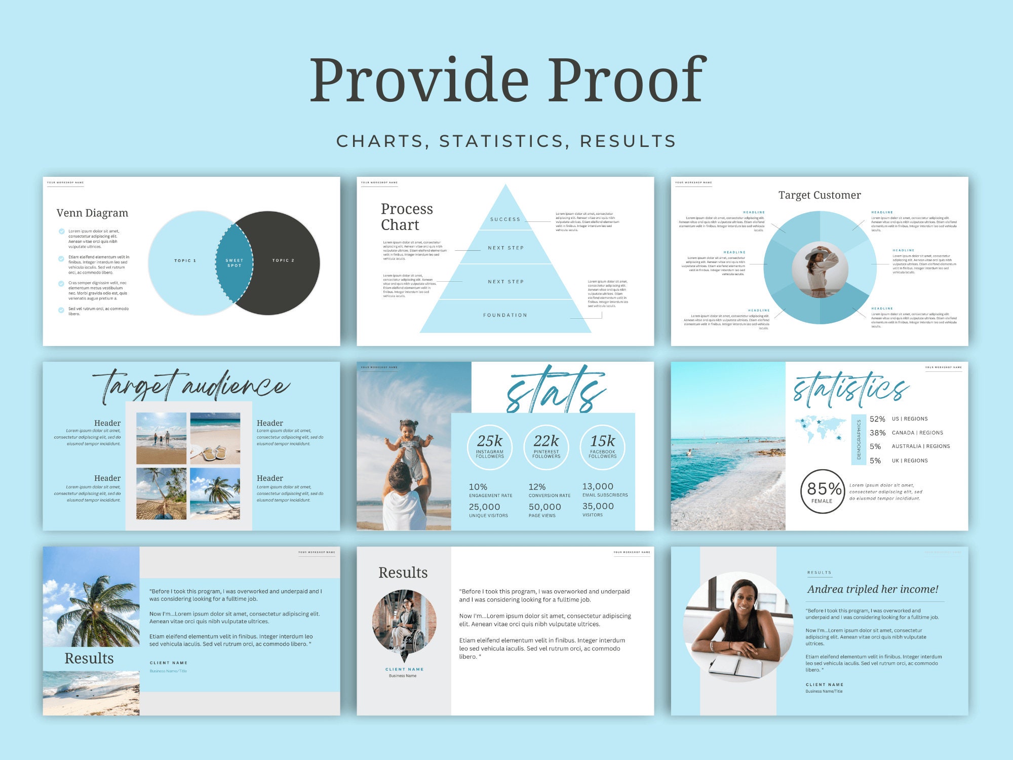 Masterclass Canva Template, INSTANT DOWNLOAD, Webinar Slides ...