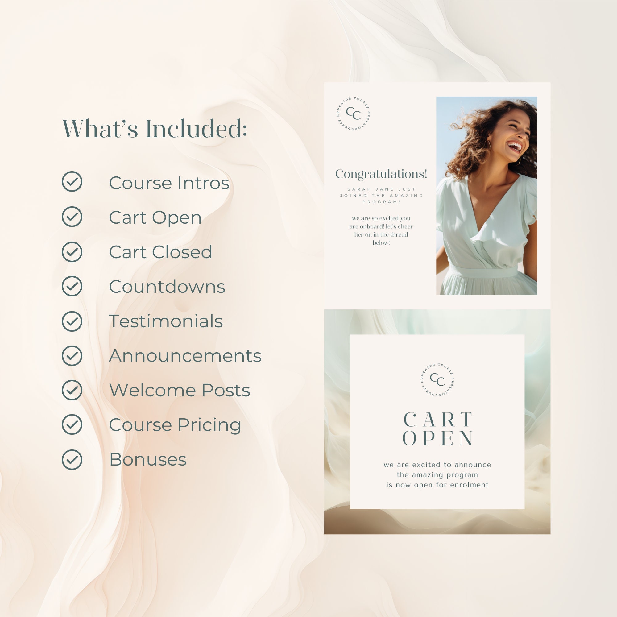 Launch Template Canva, Course Launch Instagram, INSTANT DIGITAL ...