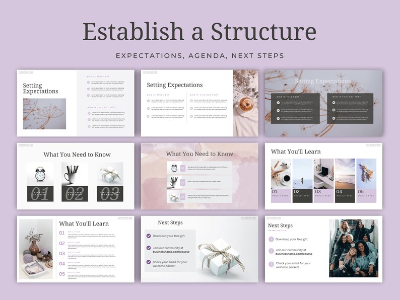 Masterclass Canva Template INSTANT DOWNLOAD Webinar Slides - Etsy