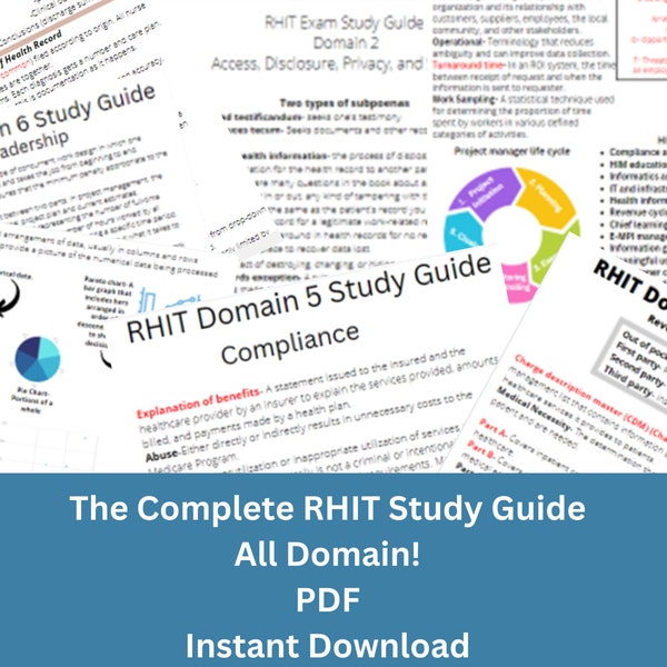 The Complete RHIT Study Guide