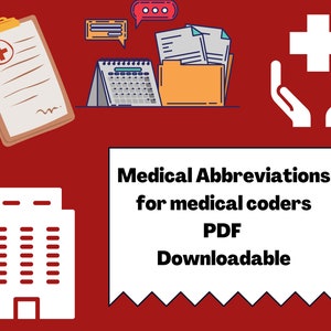 Medical Abbreviations for Medical Coders