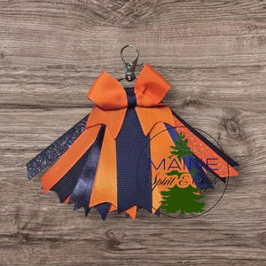 Mini Customized Ribbon Keychain