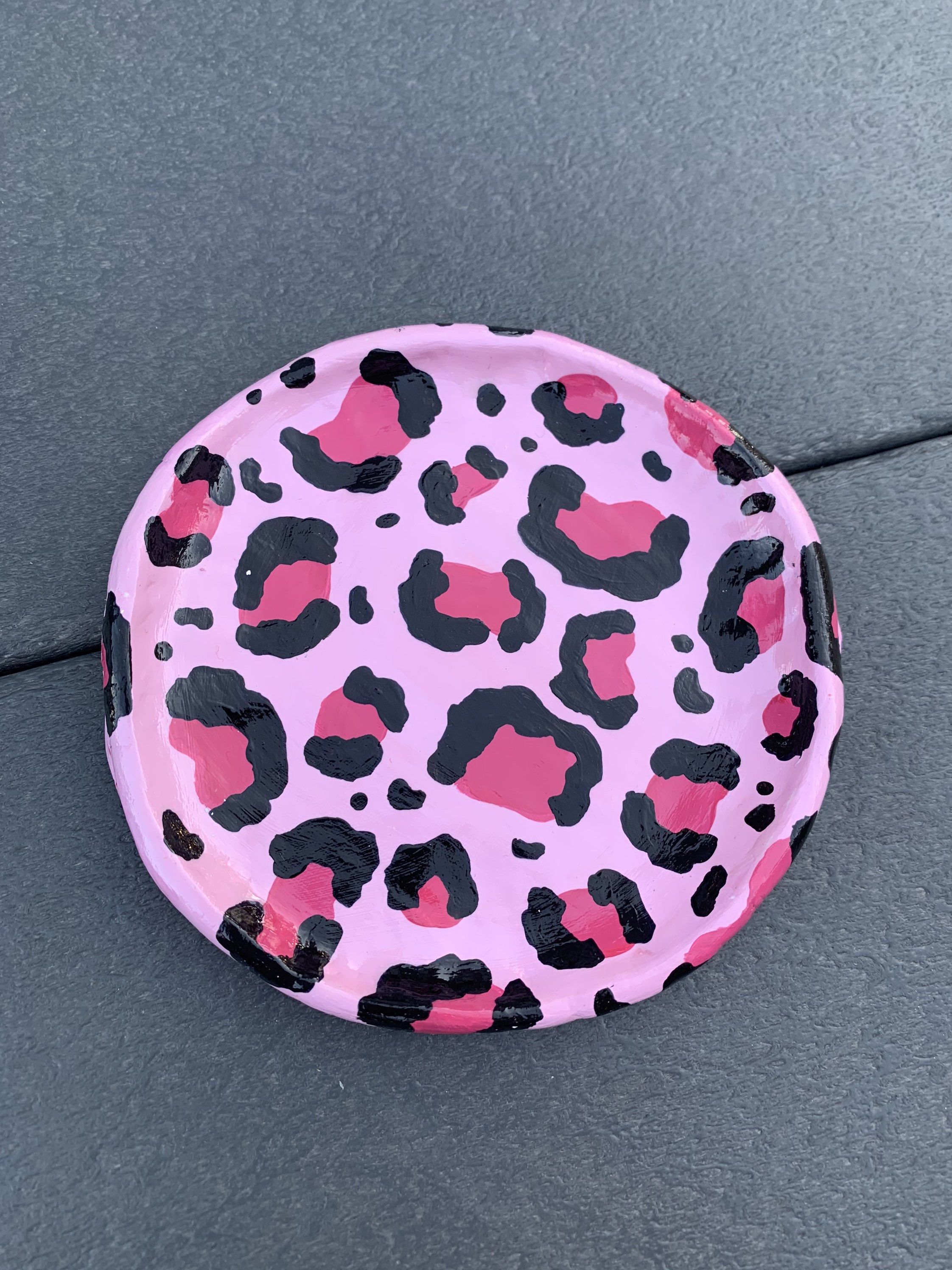 C. Wonder Cheetah Print Decorative Trunk