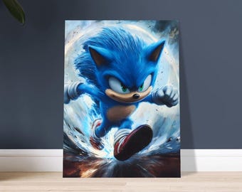 Sonic the Hedgehog Art Print: Semi-Glossy Gamer Decor