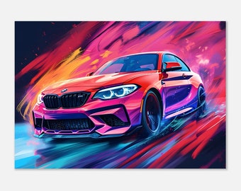 BMW M2 Poster: Dynamic Automotive Wall Art