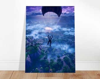 Epic Battle Royale Victory Poster - Ultimate Victory Art Print