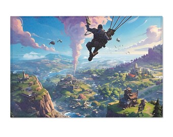 Epic Battle Royale Victory Rug - Ultimate Victory Art Puzzle