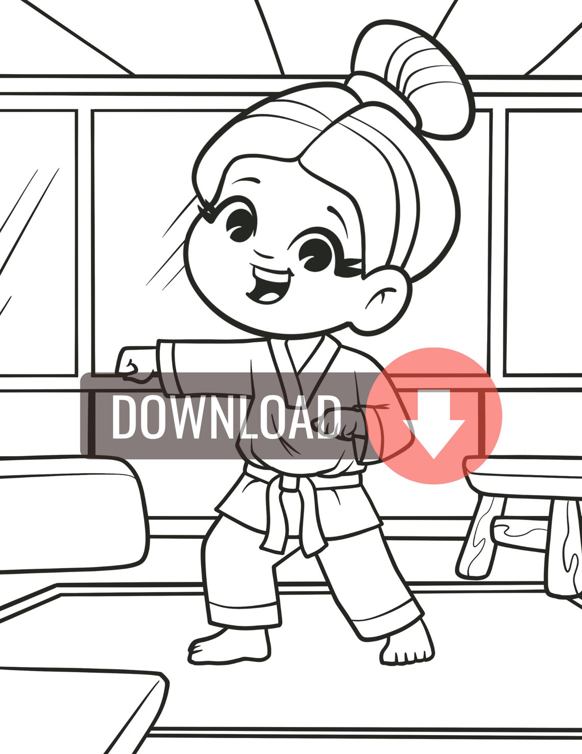 Jumpstart Digital Sports Coloring Book for Kids - Etsy