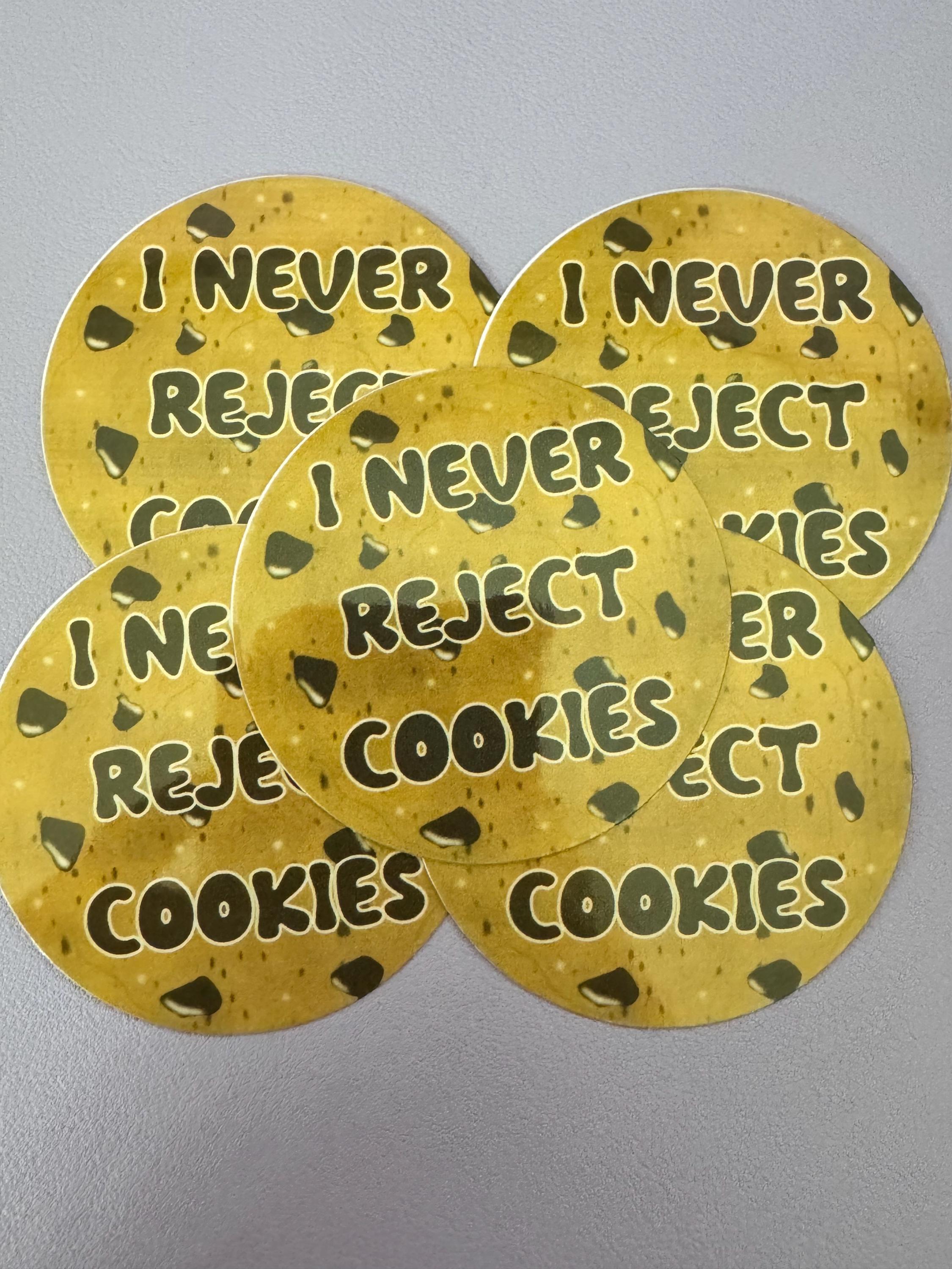I Never Reject Cookies Sticker | Digital Forensics | Cyber Security ...