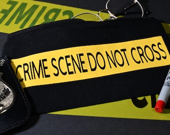 Crime Scene Do Not Cross Pouch: CSI, Forensics, True Crime Gift Bag